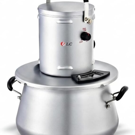 Electric Harees Jareesh And Al-Aseed Maker Machine 10L 500W Silver - DLC-8013